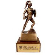 USC Trojans Bronze Tommy Trojan Finished Statue